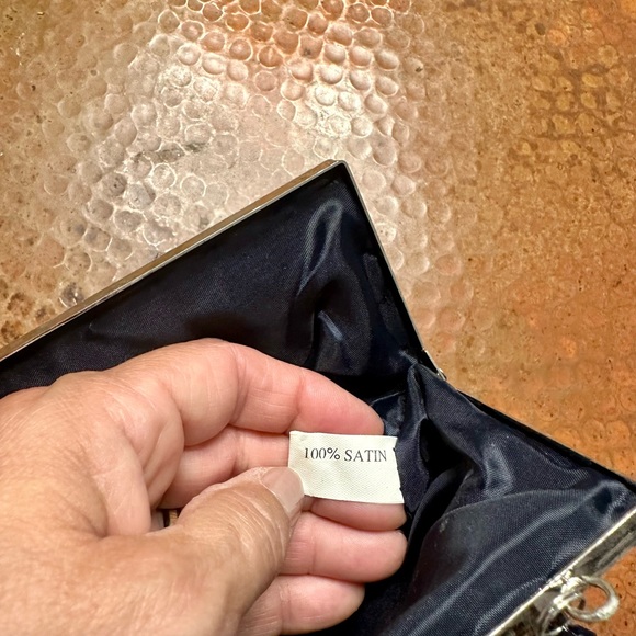 Beaded Black Evening bag - Picture 5 of 7